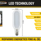 Lampadine LED E27 15W 5 Pezzi, 1450LM, Luce Calda 3000K, Forma Tubolare 68 × 185 mm, Lampadine ad Alta Luminosità 85-265V, Basso Consumo, Non Dimmerabili, Modello G160-08C