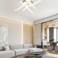 TEKHOME Plafoniera led luce bianca calda naturale lampadario 31 w 3 colori stile moderno C05-3C