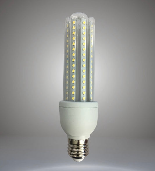 Lampadine LED E27 20W, Confezione da 10 Pezzi, 2000LM, 3000K/4000K/6500K, Lampadina LED a U, Fascio Luminoso 360°, CRI>80, Basso Consumo Energetico, Non Dimmerabile, Modello E27-U-20W