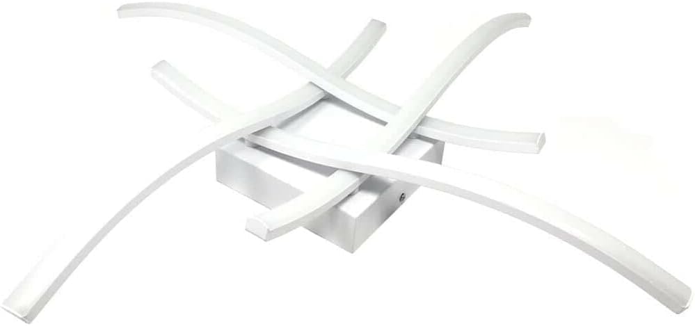 TEKHOME Plafoniera led luce bianca calda naturale lampadario 31 w 3 colori stile moderno C05-3C