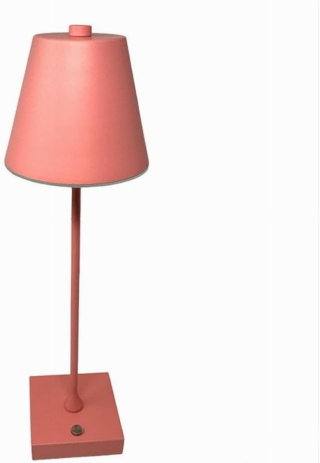 Lampada da Tavolo Ricaricabile LED  – Senza Fili, 3 Temperature di Colore, Dimmerabile Touch, USB, Moderna per Ristorante, Camera, Comodino D27-3C