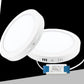 Pannello LED Rotondo da Soffitto 24W 2400LM, 3 Temperature Colore Selezionabili 3000K 4000K 6500K, Plafoniera LED Ø300mm, Altezza 35mm, Fascio 120°, CRI≥80, IP20, 1 Pezzo, P-300B-T3C