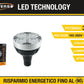 Lampadina LED E27 35W 3500LM, Lampada LED ad Alta Luminosità, Attacco E27, 3000K Luce Calda, 165-265V, Risparmio Energetico, 1 Pezzo, P30-1C
