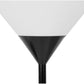 Lampada da Terra con Doppia Luce, Attacco E27 x2, Piantana Moderna in Metallo, Interruttore a Pedale, per Salotto Camera Studio D23