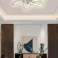 TEKHOME Plafoniera LED 59W Ø Decorativa, 3 Colori Selezionabili 3000K-4000K-6500K, Luce Soffitto Rotonda Moderna, Bianco, Senza Telecomando, per Soggiorno Camera Corridoio C15-3C