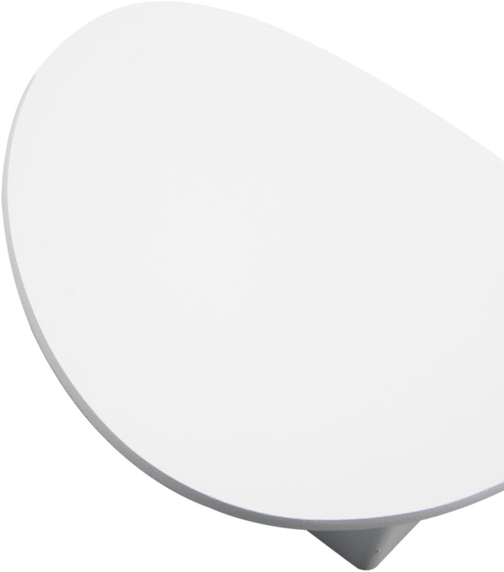 Plafoniera LED da Esterno 12W IP65 – Lampada da Parete Rotonda Moderna, Alluminio Bianco, Luce 3000K/4000K/6500K, Ideale per Interni ed Esterni ES65