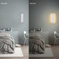 Applique da Muro LED 15W Bianca Rettangolare, Lampada da Parete Moderna in Alluminio Verniciato, 3000K-6500K Regolabile, per Camera da Letto, Soggiorno, Corridoio E57-B3C