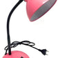 Lampada da Tavolo con Flessibile, Attacco E27, Metallo, Interruttore, Base Stabile – Lampada Scrivania Moderna per Studio, Ufficio, Cameretta D22
