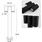 Fai clic per visualizzare la vista completa Risorse per la sicurezza e i prodotti Vuoi riciclare il tuo prodotto GRATUITAMENTE? Lampione da Giardino GU10 IP44 440mm, Palo Luce da Esterno Moderno in Alluminio, Attacco GU10, – Senza Lampadina 539PB-B440