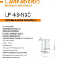 Lampadario LED Moderno Skylines LP-43