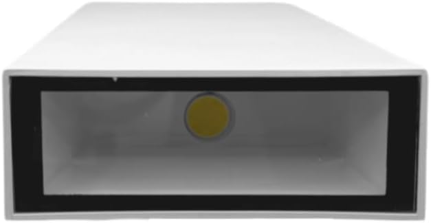 Applique LED da Esterno 8W IP65 CCT 3000K-4200K-6500K, Lampada da Parete Moderna Impermeabile in PC, 734LM, per Facciata, Giardino e Balcone – Bianco/Nero 2750