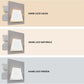Segnapasso da Incasso LED 3W IP65 CCT-Switch – Lampada da Parete per Scale e Corridoi, Luce Selezionabile 3000K-6500K, Alluminio e Vetro, Impermeabile da Esterno e Interno ES49