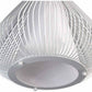 Lampadario da soffitto a goccia sospensione bianco e nero portalampada E27 arredamento moderno B18