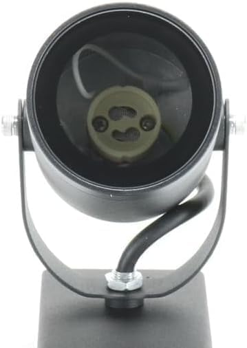 Applique da Esterno GU10 IP44, Faretto da Parete Orientabile in Alluminio e Vetro, Attacco GU10 (Lampadina no), Impermeabile per Giardino, Balcone e Facciata - Bianco/Grigio Scuro B172