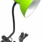 Lampada da Tavolo con Pinza – Attacco E27, Braccio Flessibile 40 cm, Metallo, Luce Direzionabile, Max 60W – Studio, Scrivania, Cameretta D21