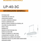 TEKHOME Plafoniera LED Esagonale Smart, 50W 4000LM, Luce Regolabile 3000K-6500K con Telecomando 2.4G, Dimmerabile, Design Moderno Dorato, per Interni, IP20 LP-40-3C