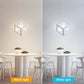Lampadario modermo a sospensione senza lampadina E 27, in ferro stile moderno  A24