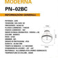 TEKHOME Lampadario led moderno 22 watt forma cerchio plafoniera con pendente lampada da soffitto luce 3000K/6500K 1760Lm PN-02