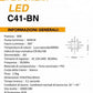TEKHOME Plafoniera da Soffitto LED 58 W Lampadario Moderno Luce 6500k 4000k 3000k C41