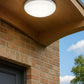 Plafoniera LED da Soffitto Esterno 24W IP65 – Lampada Impermeabile per Balcone, Garage e Corridoio, 2700LM, in ABS+PS, Luce Calda/Naturale/Fredda ES52