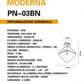 TEKHOME Lampadario led moderno 25 watt forma rombo plafoniera lampada da soffitto luce 3000K/4000K/ 6500K 2000Lm PN-03