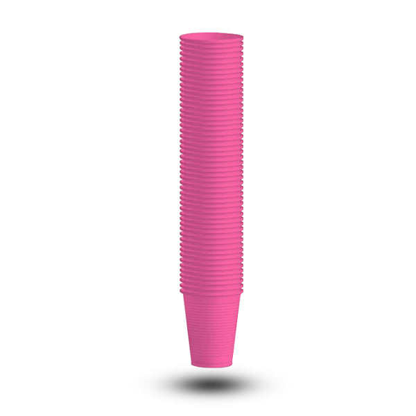BICCHIERI PLASTICA MONOUSO COLORATI PER FESTE  200ml  50PZ