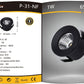 5 Pezzi,Faretti LED da Incasso 1W, Foro Ø32 mm, 80 lm, Luce 3000K/4000K/6500K o Rosso/Verde/Blu, Fascio 30°, AC 110-240V, Corpo in Alluminio, Modello P-31