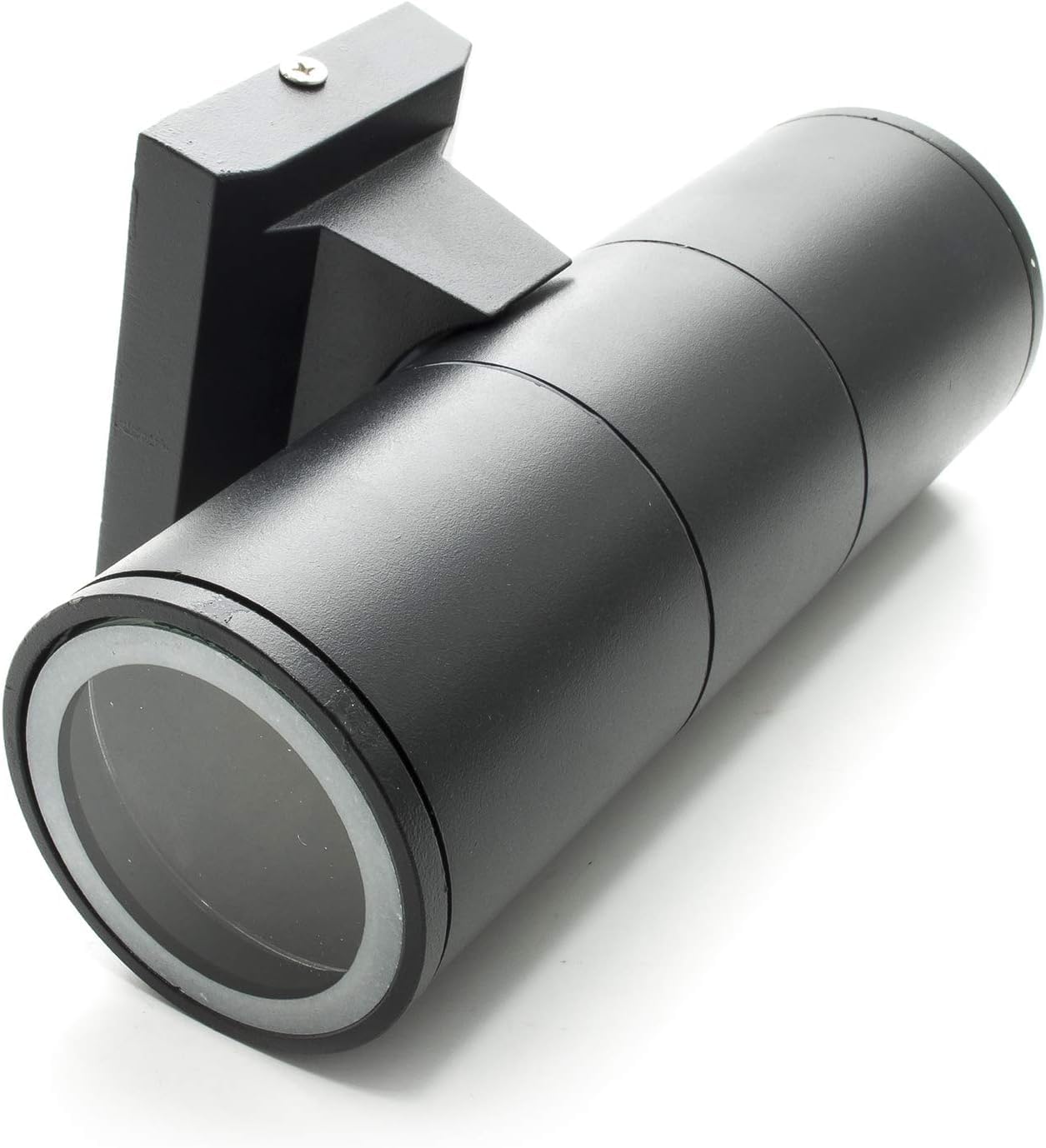 Applique da Esterno 2xGU10 IP55 – Lampada da Parete LED per Esterni a Doppia Luce su e Giù, Design Moderno in Alluminio, Impermeabile, per Facciata, Giardino o Ingresso ES01