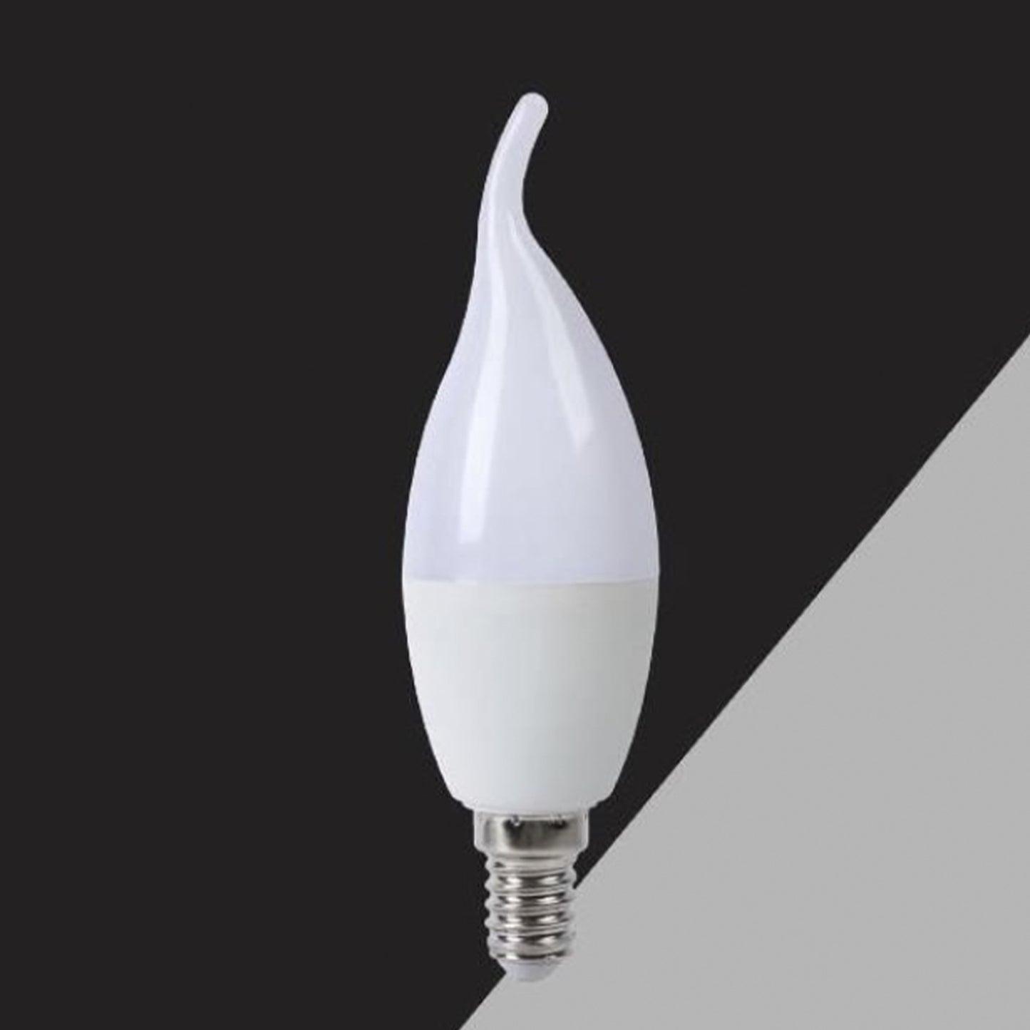 Lampadine LED E14 C37 9W, Set da 6 Pezzi, Luce a Candela, Risparmio Energetico, CRI>80, 230V – Modello C37-9W