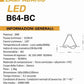 Lampadario LED Design Flowline 39W B64
