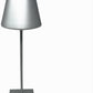 Lampada da Tavolo Ricaricabile LED  – Senza Fili, 3 Temperature di Colore, Dimmerabile Touch, USB, Moderna per Ristorante, Camera, Comodino D27-3C