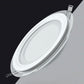 Faretto LED da Incasso Rotondo 12W 1100LM, 3 Colori Selezionabili 3000K 4000K 6500K, Pannello LED da Soffitto, Diametro 160 mm, Foro 125 mm, Fascio 120°, CRI≥80, 1 Pezzo, P-125E-T3C