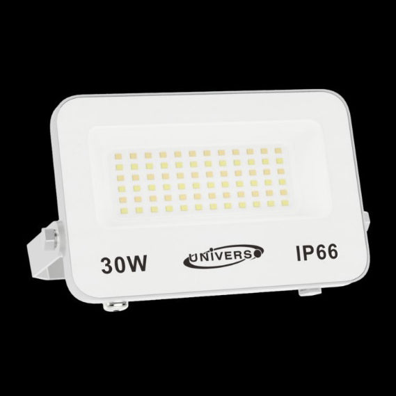 Faro LED Esterno CCT IP66 – 10W/20W/30W/50W/100W/200W – Selettore 3000K-4000K-6500K – Faretto LED da Esterno in Alluminio, Bianco o Grigio FT01