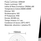 TEKHOME Modulo LED Rotondo 17W 2250LM Ø150mm, Luce Regolabile 3000K-6500K, CRI≥80, Angolo 120°, IP20, per Plafoniere e Lampade da Soffitto CA-16-3C
