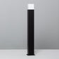 Lampione da Giardino 74cm IP44 per Esterno, Attacco E27, Palo Luce da Esterno in Alluminio, Lampada da Cortile/Viale/Terrazza – Nero/Bianco (Senza Lampadina) 740