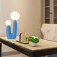 Lampada da Tavolo Design  – Attacco G9, Lampada Decorativa Moderna in Resina, Stile Artistico per Soggiorno, Camera da Letto, Comodino D14