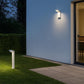 Lampione da Giardino Moderno 10W, Paletto Luce LED Esterno 4000K, IP54 Impermeabile, H580mm, Lampada da Esterno per Vialetti, Cortile, Giardino – Alluminio 954PA-H580