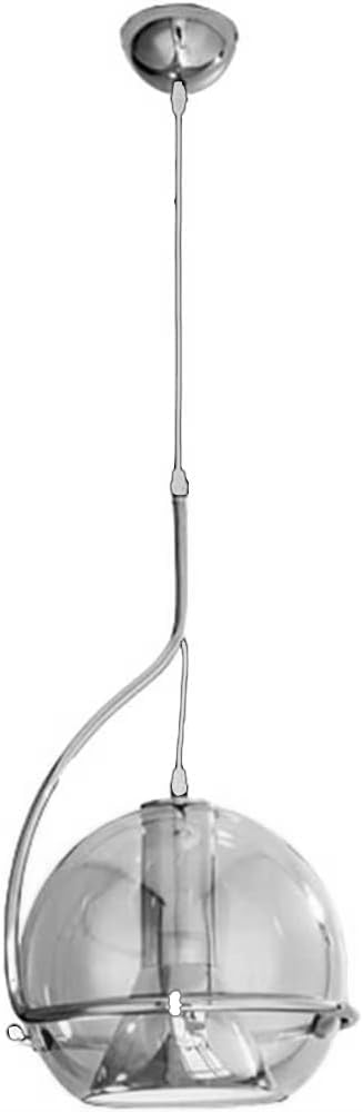 Lampadario a sospensione in vetro OBLO'LP-87