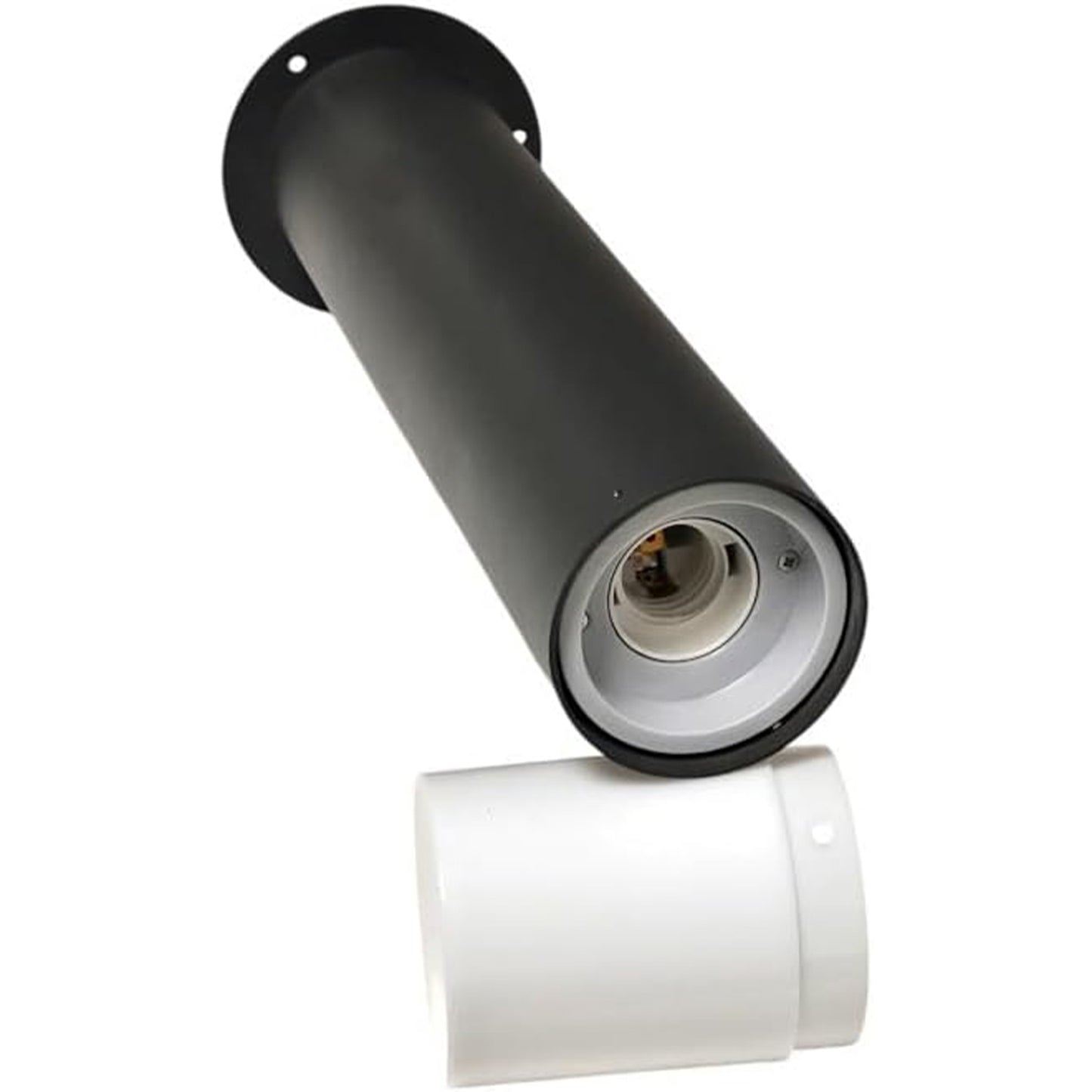 Lampione da Giardino IP54 E27 | Paletto Luminoso da Esterno in Alluminio | Per Vialetti, Cortile e Terrazzo | Max 60W | Modello 529PA-B440