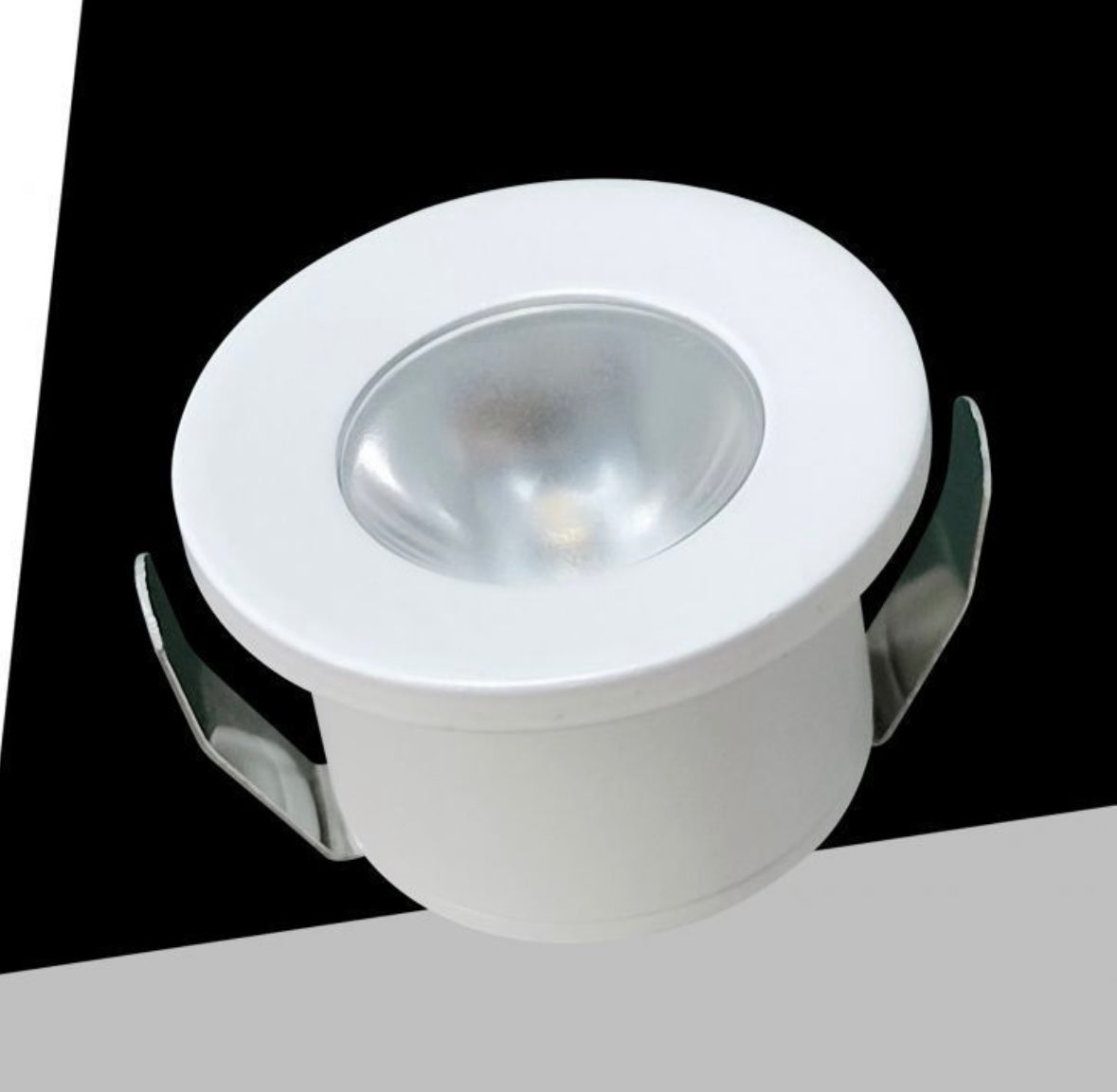 5 Pezzi,Faretti LED da Incasso 1W, Foro Ø32 mm, 80 lm, Luce 3000K/4000K/6500K o Rosso/Verde/Blu, Fascio 30°, AC 110-240V, Corpo in Alluminio, Modello P-31