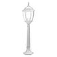 TEKHOME Lampada da Giardino E27 90cm in Alluminio Impermeabile IP55 per Esterno – Palo da Giardino in Stile Classico per Passerella, Cortile, Giardino – Senza Lampadina ES39