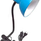 Lampada da Tavolo con Pinza – Attacco E27, Braccio Flessibile 40 cm, Metallo, Luce Direzionabile, Max 60W – Studio, Scrivania, Cameretta D21