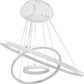 TEKHOME Lampadario a sospensione 51 watt led 3 tonalita luce bianca calda naturale A64-3C