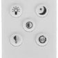 Lampadario LED con Cristalli Dimmerabile con Telecomando 3000K-4000K-6500K, Plafoniera Moderna per Camera da Letto Soggiorno – 3 Misure Disponibili (S/M/G) C30