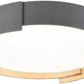 TEKHOME Plafoniera a led da interno moderna a soffitto forma tonda lampada adatta per camera da letto salone soggiorno solotto cucina locali commerciali 46W C49