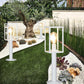 Lampione da Giardino 48cm IP44 per Esterno, Attacco E27 518PA-H480