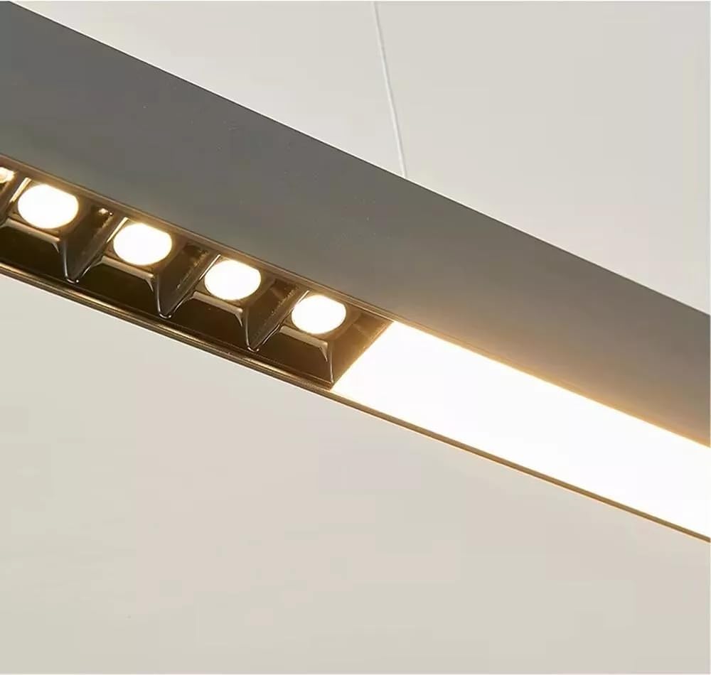 TEKHOME Lampadario led 3 colore della luce lampada a sospensione lineare 42 w A70-N3C