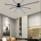 TEKHOME Lampadario da soffitto a led 43 watt plafoniera lampada moderna Bianco/Nero luce 3000K/4000K/6500K PN-27