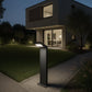 Lampione da Giardino Moderno 10W, Paletto Luce LED Esterno 4000K, IP54 Impermeabile, H580mm, Lampada da Esterno per Vialetti, Cortile, Giardino – Alluminio 954PA-H580
