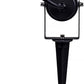 Faretto da Giardino con Picchetto GU10, IP65 Impermeabile, Orientabile, Corpo in Alluminio, Spot da Esterno per Giardino/Siepi/Vialetti – Attacco GU10 (Lampadina Non Inclusa) 837WA-B80-G